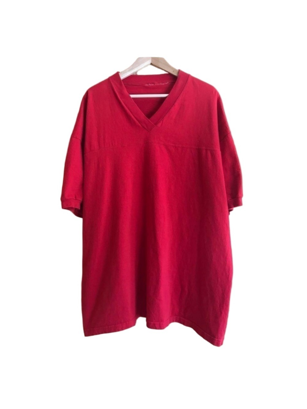 V-neck tunic tee, no tags - approximate plus size 4X - please see measurements